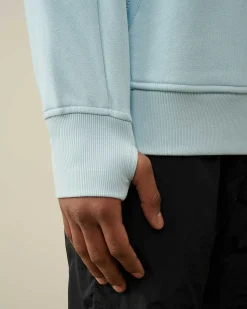 Diagonal Raised Fleece Zipped Sweatshirt^C.P. Company Cheap