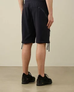 Diagonal Raised Fleece Zipped Pocket Shorts^C.P. Company Cheap