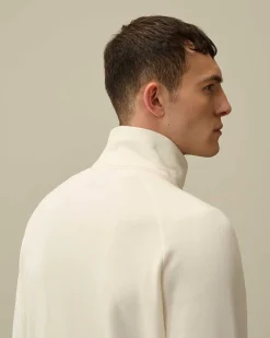 Diagonal Raised Fleece Zipped Sweatshirt^C.P. Company Clearance