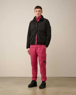 Diagonal Raised Fleece Zipped Sweatshirt^C.P. Company Cheap