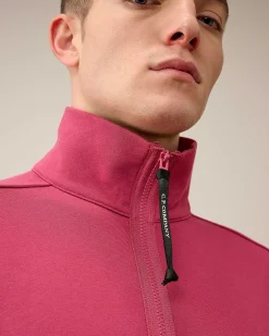 Diagonal Raised Fleece Zipped Sweatshirt^C.P. Company Cheap