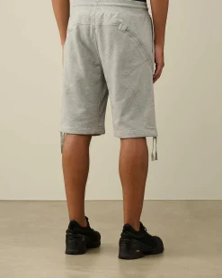 Diagonal Raised Fleece Zipped Pocket Shorts^C.P. Company Fashion