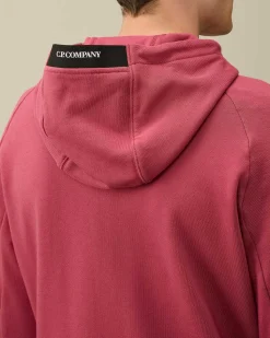 Diagonal Raised Fleece Zipped Hoodie^C.P. Company Best Sale