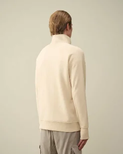 Diagonal Raised Fleece Zipped Sweatshirt^C.P. Company Online