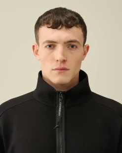 Diagonal Raised Fleece Zipped Sweatshirt^C.P. Company Outlet