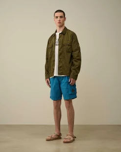 Flatt Nylon Cargo Swim Shorts^C.P. Company Online