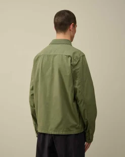 Gabardine Buttoned Shirt^C.P. Company Cheap