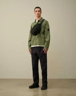 Gabardine Buttoned Shirt^C.P. Company Cheap