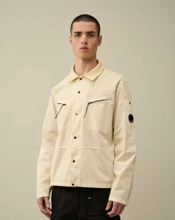 Gabardine Buttoned Shirt^C.P. Company Cheap