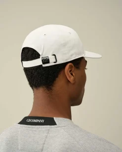 Gabardine Logo Cap^C.P. Company Discount