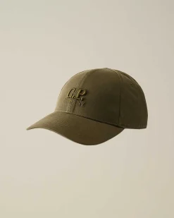 Gabardine Logo Cap^C.P. Company Cheap