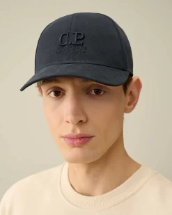 Gabardine Logo Cap^C.P. Company Cheap