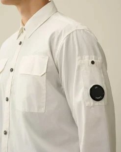 Gabardine Pockets Shirt^C.P. Company Cheap