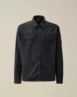 Gabardine Pockets Shirt^C.P. Company Hot