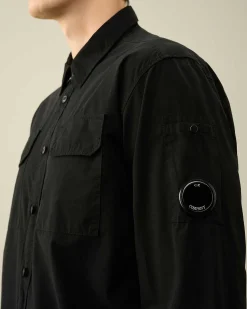 Gabardine Pockets Shirt^C.P. Company Sale