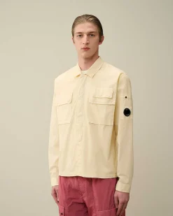 Gabardine Shirt^C.P. Company Best Sale