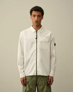 Gabardine Zipped Shirt^C.P. Company New
