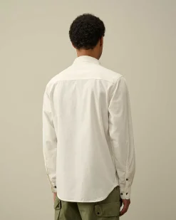 Gabardine Zipped Shirt^C.P. Company New