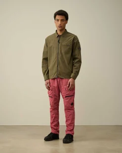 Gabardine Zipped Shirt^C.P. Company Cheap