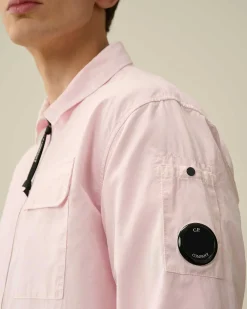 Gabardine Zipped Shirt^C.P. Company Sale