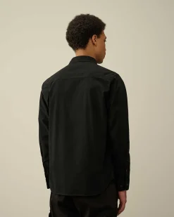 Gabardine Zipped Shirt^C.P. Company Sale