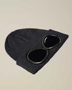 Kids' Cotton Goggle Beanie^C.P. Company Flash Sale