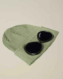 Kids' Cotton Goggle Beanie^C.P. Company Best Sale