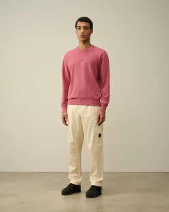 Light Fleece Logo Sweatshirt^C.P. Company Store