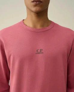 Light Fleece Logo Sweatshirt^C.P. Company Store