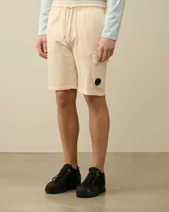 Light Fleece Utility Shorts^C.P. Company Online
