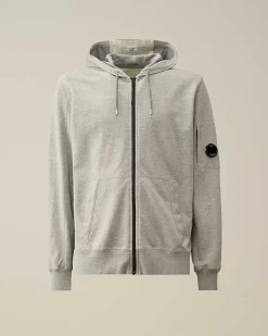 Light Fleece Zipped Hoodie^C.P. Company Flash Sale