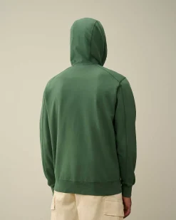 Light Fleece Zipped Hoodie^C.P. Company Shop