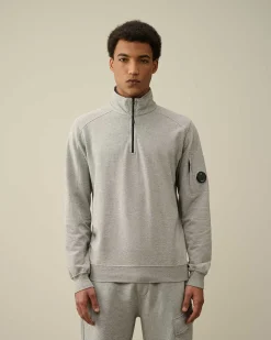 Light Fleece Zipped Sweatshirt^C.P. Company Flash Sale