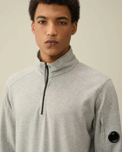 Light Fleece Zipped Sweatshirt^C.P. Company Flash Sale