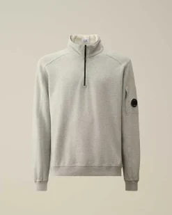 Light Fleece Zipped Sweatshirt^C.P. Company Flash Sale