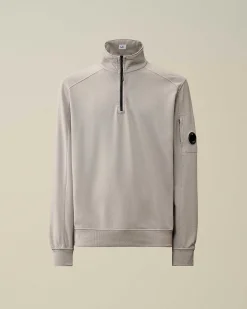 Light Fleece Zipped Sweatshirt^C.P. Company Discount