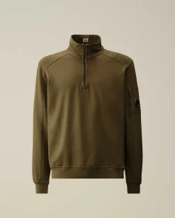 Light Fleece Zipped Sweatshirt^C.P. Company Best