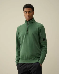 Light Fleece Zipped Sweatshirt^C.P. Company Cheap