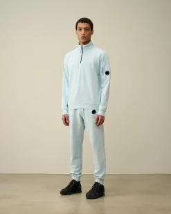 Light Fleece Zipped Sweatshirt^C.P. Company New