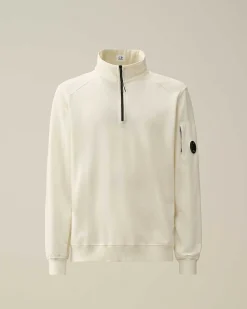 Light Fleece Zipped Sweatshirt^C.P. Company New