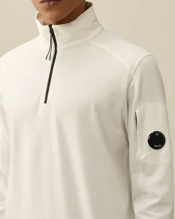 Light Fleece Zipped Sweatshirt^C.P. Company New