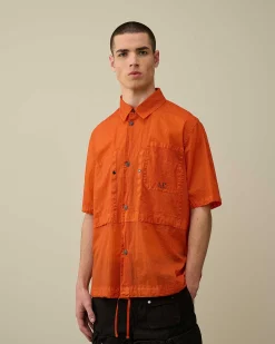 Light Microweave Shirt^C.P. Company Discount