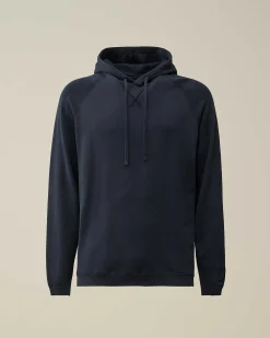 Light Terry Knitted Hoodie^C.P. Company Clearance