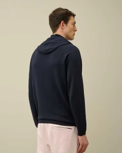 Light Terry Knitted Hoodie^C.P. Company Clearance