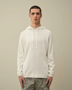 Light Terry Knitted Hoodie^C.P. Company Cheap