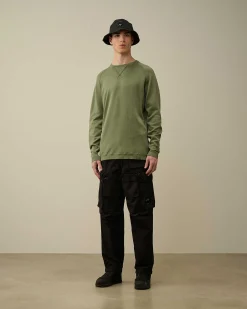 Light Terry Knitted Sweatshirt^C.P. Company Best Sale