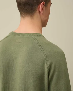 Light Terry Knitted Sweatshirt^C.P. Company Best Sale