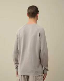 Light Terry Knitted Sweatshirt^C.P. Company Cheap