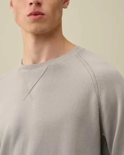 Light Terry Knitted Sweatshirt^C.P. Company Cheap