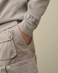 Light Terry Knitted Sweatshirt^C.P. Company Cheap